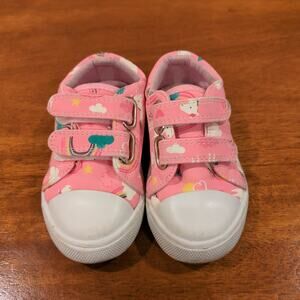 Toddler unicorn sneakers size 5